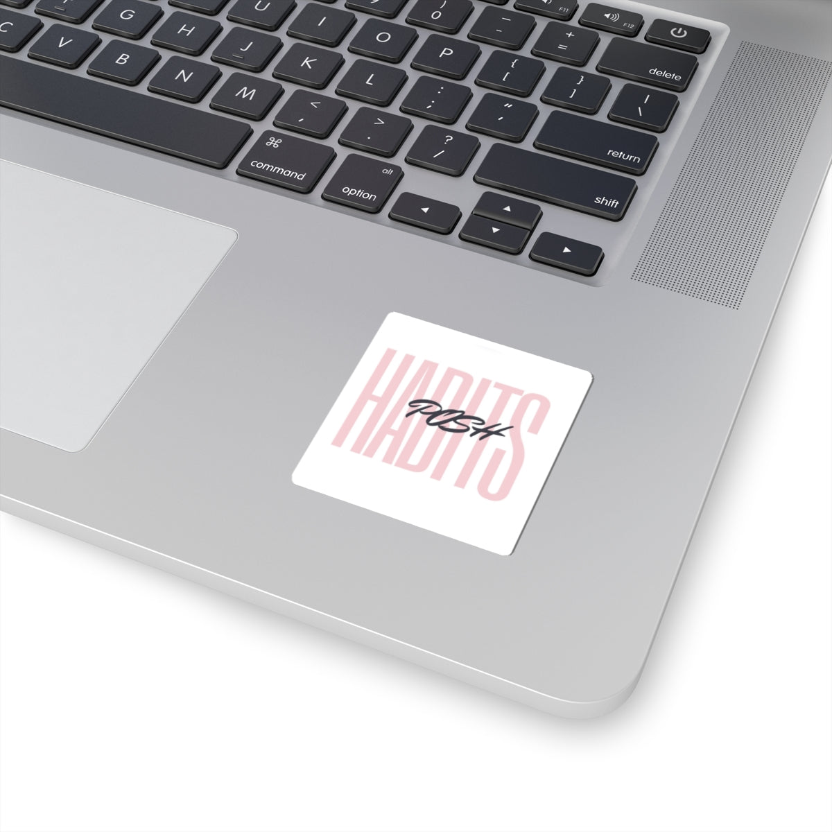 Motivational Kiss-Cut Stickers - Posh Habits for Goal-Getters